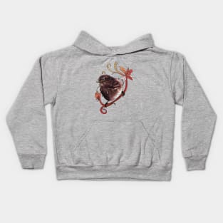 Twite Finch Kids Hoodie